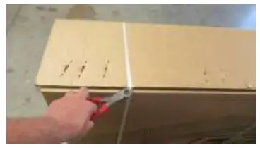 CSC FT750ST Electric Bicycles - cut the straps