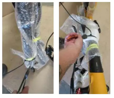 CSC FT750ST Electric Bicycles - handlebar assembly