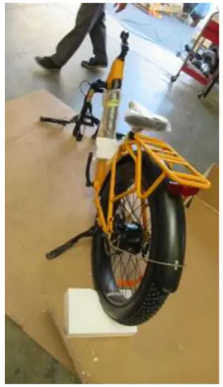 CSC FT750ST Electric Bicycles - kickstand