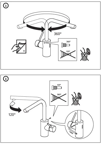 IKEA 703.594.96 TÄMNAREN Kitchen Mixer Tap Fig6