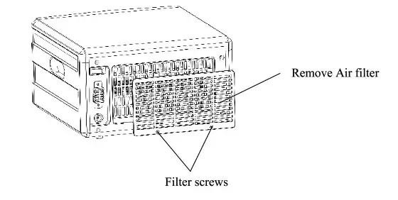 FANGIO ATI-HSV1500 Infrared Zone Heating- Filter