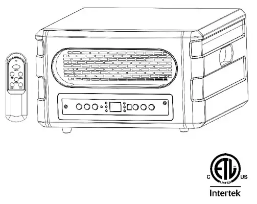 FANGIO ATI-HSV1500 Infrared Zone Heating