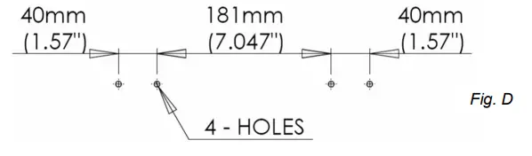 Solaira SALPHA15120LL C Alpha H1 Shortwave Infrared Heaters - MOUNTED BRACKETS