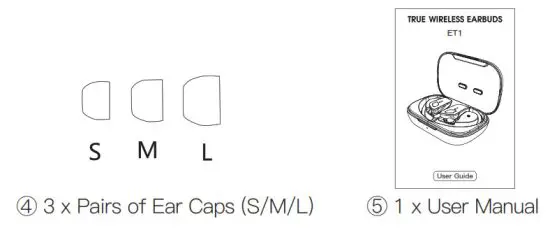 HolyHigh ET1 Wireless Headphones - SML