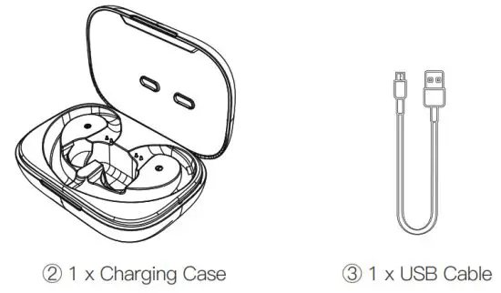 HolyHigh ET1 Wireless Headphones - usb