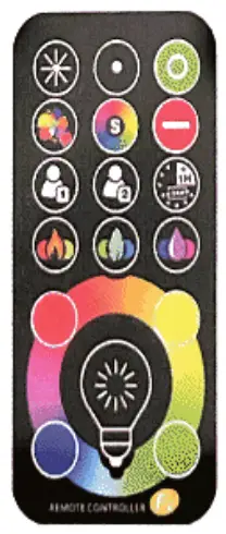 ROWE EVENTS F2-S Remote Controller