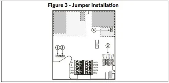 HK INSTRUMENTS Indoor air quality transmitters Siro MOD series - Jumper settings