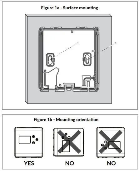 HK INSTRUMENTS Indoor air quality transmitters Siro MOD series - MOUNTING THE DEVICE