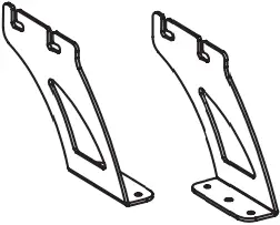 PACKAGE CONTENTS D - Keyboard Brackets