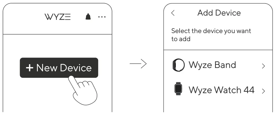 WYZE WWTCH1 SmartWatch - new davice