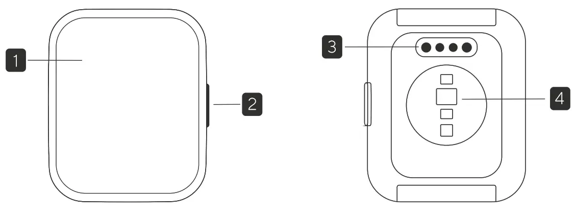 WYZE WWTCH1 SmartWatch - tace scret