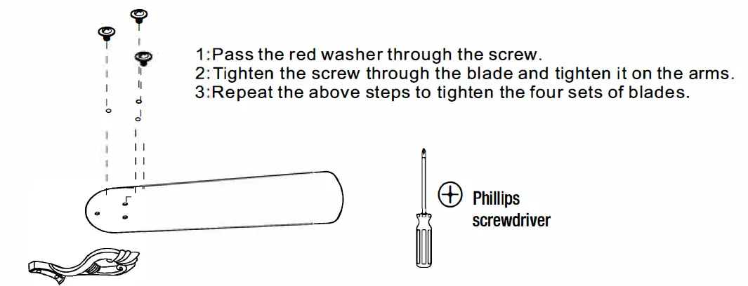 COSTWAY-ES10056US-52-Inch Ceiling-Fan-Lamp-with-Beads-FIG-11