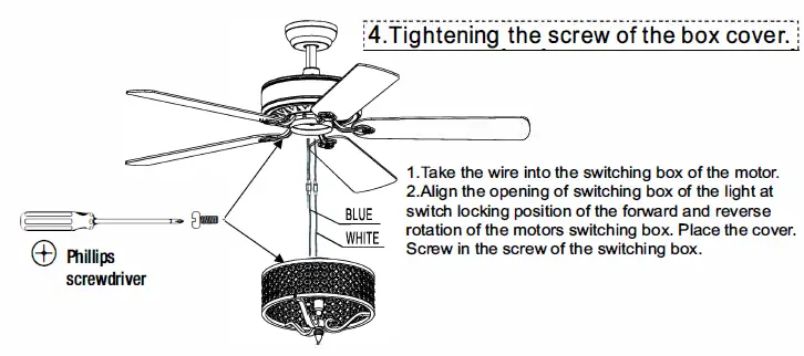 COSTWAY-ES10056US-52-Inch Ceiling-Fan-Lamp-with-Beads-FIG-14