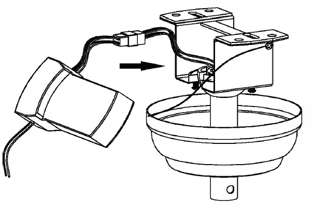 COSTWAY-ES10056US-52-Inch Ceiling-Fan-Lamp-with-Beads-FIG-9