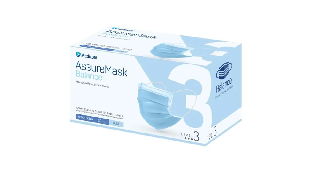 Medicom 4459197 Mask Donning Instructions