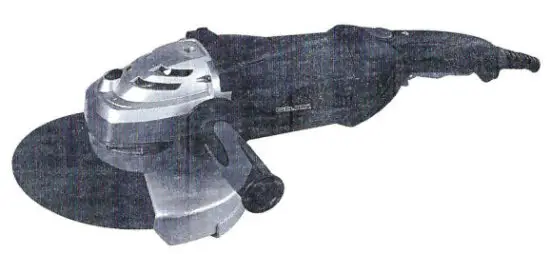 TOOLMAN DB5018 9 Inch Single Speed Angle Grinder