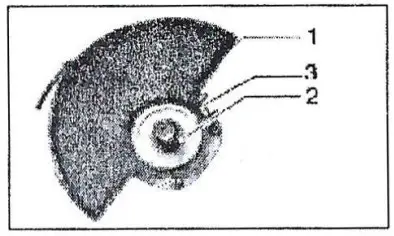 TOOLMAN DB5018 9 Inch Single Speed Angle Grinder - ASSEMBLY 1