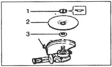 TOOLMAN DB5018 9 Inch Single Speed Angle Grinder - ASSEMBLY 2