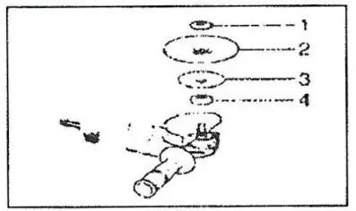 TOOLMAN DB5018 9 Inch Single Speed Angle Grinder - ASSEMBLY 4