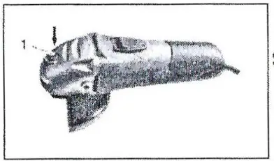 TOOLMAN DB5018 9 Inch Single Speed Angle Grinder - DESCRIPTION