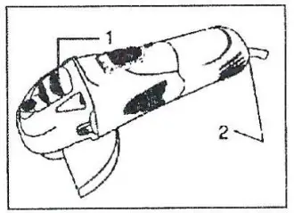 TOOLMAN DB5018 9 Inch Single Speed Angle Grinder - MAINTENANCE