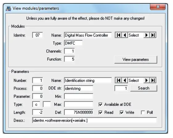Bronkhorst -Software -Tool -FlowDDE -FIG 11