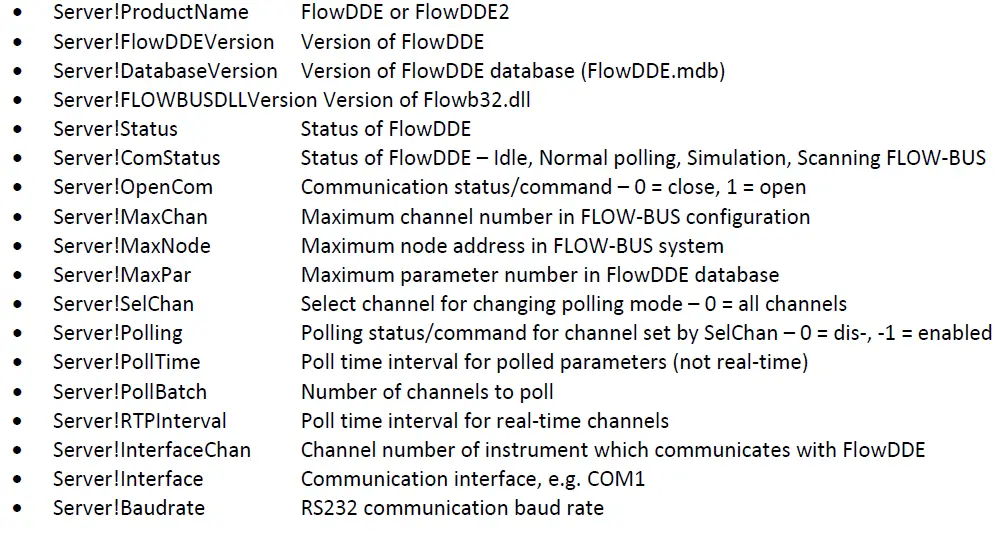 Bronkhorst -Software -Tool -FlowDDE -FIG 18