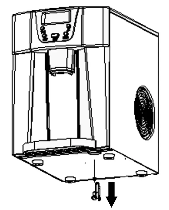 kogan KA2ICDISPSA 2L 2In 1 Ice Cube Maker and Water Dispenser - overview 3