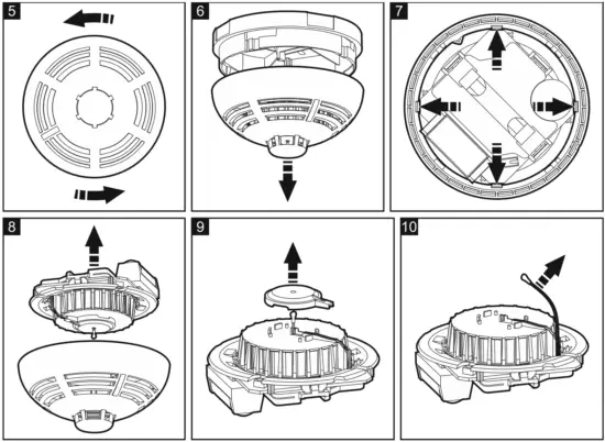 Satel ASD 200 Wireless Smoke and Heat dDetector - fig11