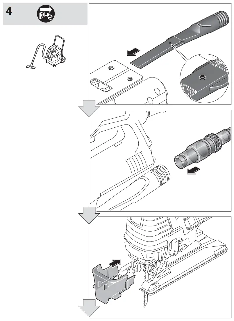 BOSCH 160 CE GST Professional Electric Jig Saws - fig 16