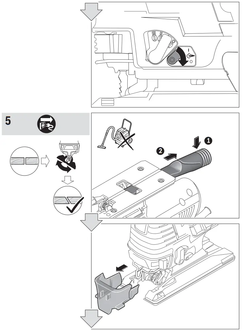 BOSCH 160 CE GST Professional Electric Jig Saws - fig 17