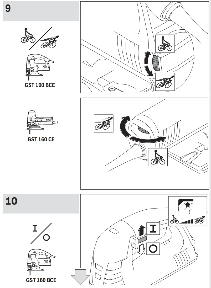 BOSCH 160 CE GST Professional Electric Jig Saws - fig 20