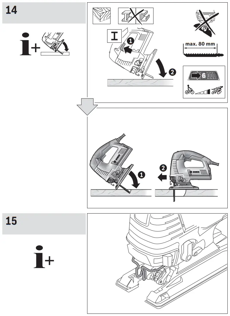BOSCH 160 CE GST Professional Electric Jig Saws - fig 23