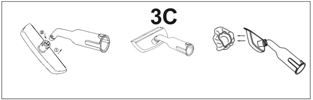 ADLER AD 7038 Steam Cleaner - figure 3C