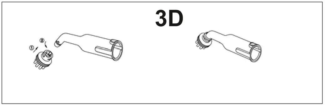 ADLER AD 7038 Steam Cleaner - figure 3D