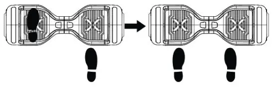 HOVER-1 H1-ORGN Electric Scooter - Diagram 1