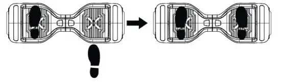 HOVER-1 H1-ORGN Electric Scooter - Diagram