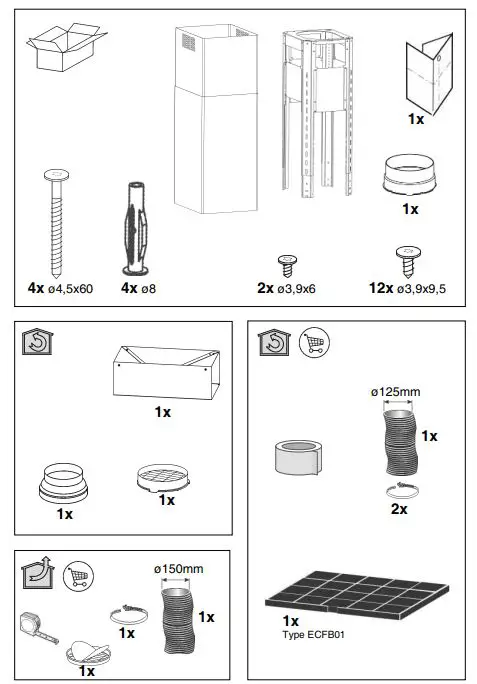 ZANUSSI-ZHS92450XA-90cm-Island-Hood-fig-3