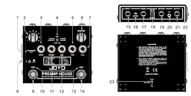 JOYO-R-15-Preamp-House-Guitar-Effect-1