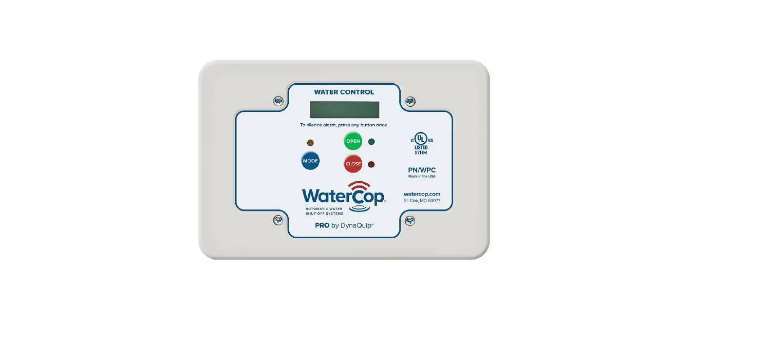 Watercop Wat171023 Pro 110vac Large Valve User Guide