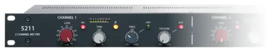 RUPERT NEVE DESIGNS 5211 Two Channel Microphone Preamplifier with SILK