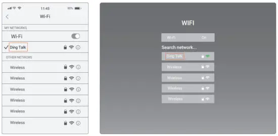 ReXING PK2 Smart Projector Full HD 350 ANSI Lumens - Mirror Operations