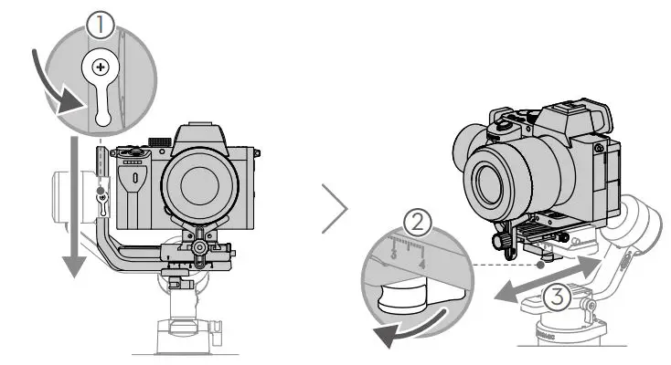 dji Gimbal Stabilizer User Guide - Balancing