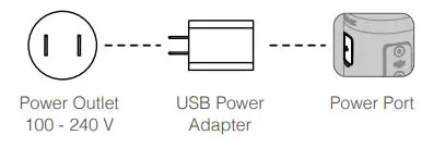dji Gimbal Stabilizer User Guide - Charging the Battery