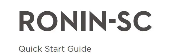 dji Gimbal Stabilizer User Guide