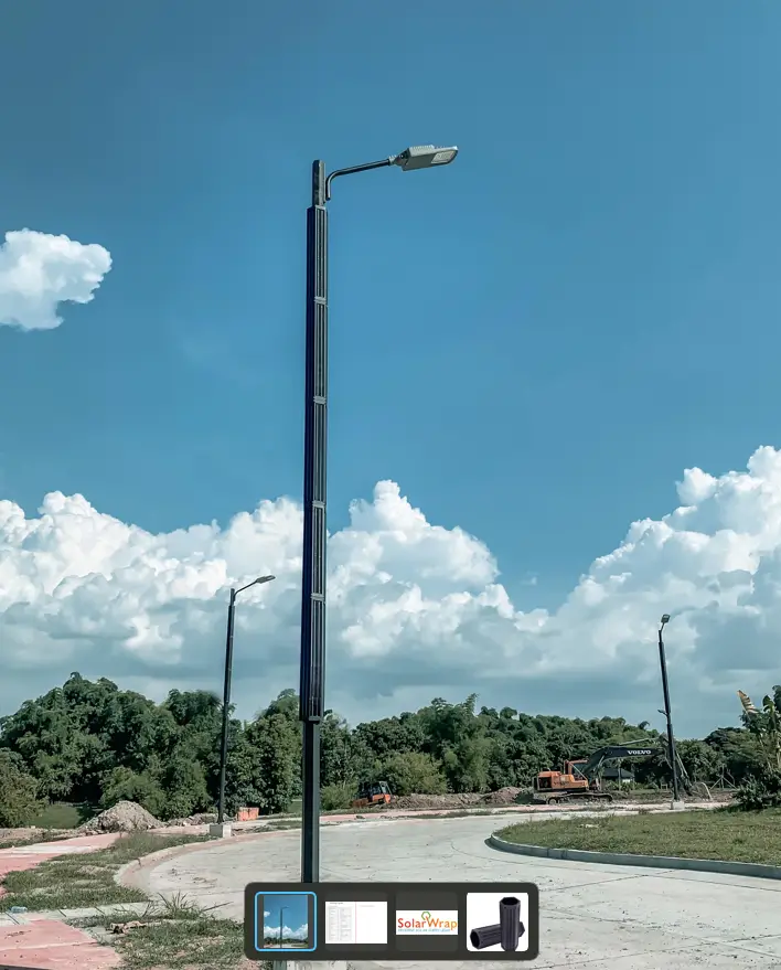 SolarWrap Redefine Solar Street Light - parts 1