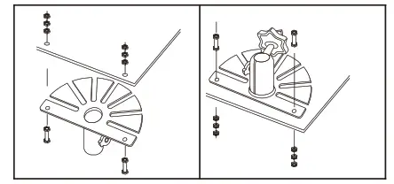 BOYO VTM7012QFHD 4 Channel Vehicle Monitoring System - Bracket2