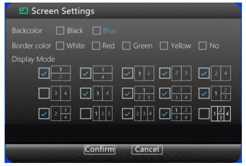 BOYO VTM7012QFHD 4 Channel Vehicle Monitoring System - Display