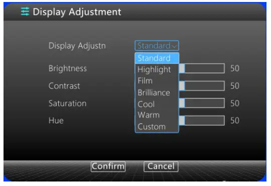 BOYO VTM7012QFHD 4 Channel Vehicle Monitoring System - Display9