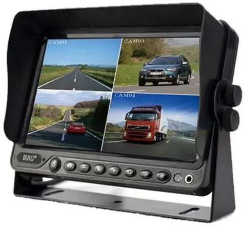 BOYO VTM7012QFHD 4 Channel Vehicle Monitoring System - Fig